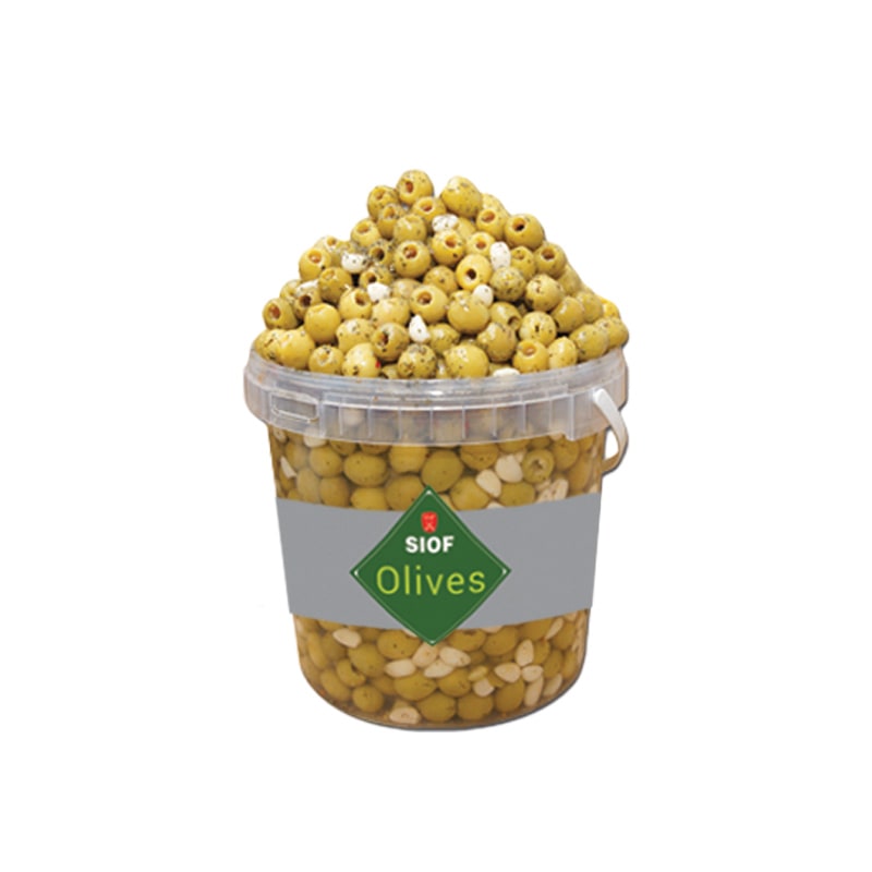 Olives à l'ail