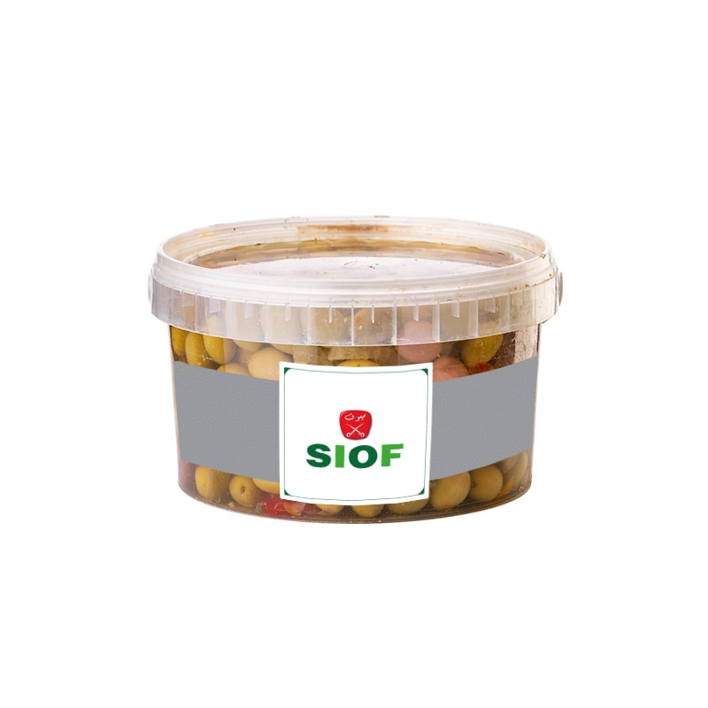 Olives andalouses dénoyautées — autre conditionnement