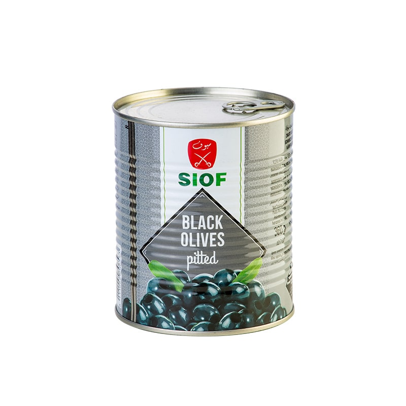 Olives noires dénoyautées — autre conditionnement