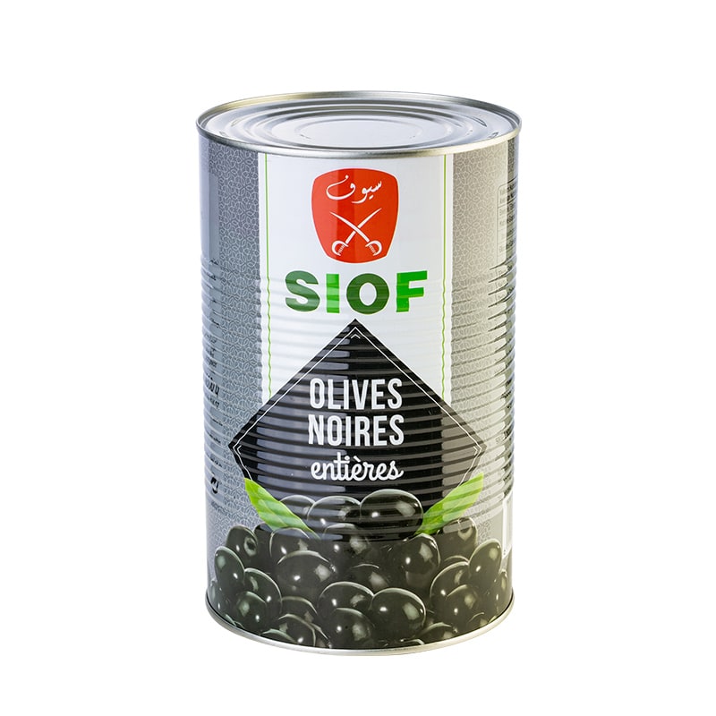 Olives noires entières — autre conditionnement