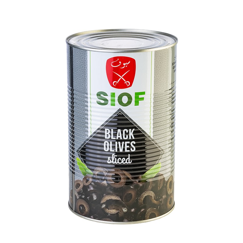 Olives noires tranchées — autre conditionnement