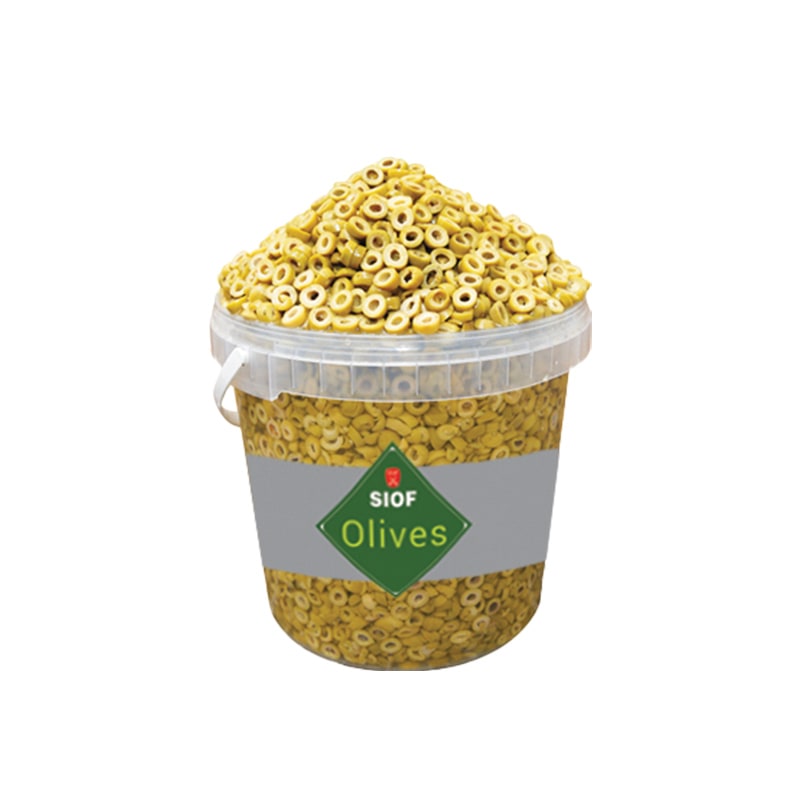 Olives vertes en rondelles