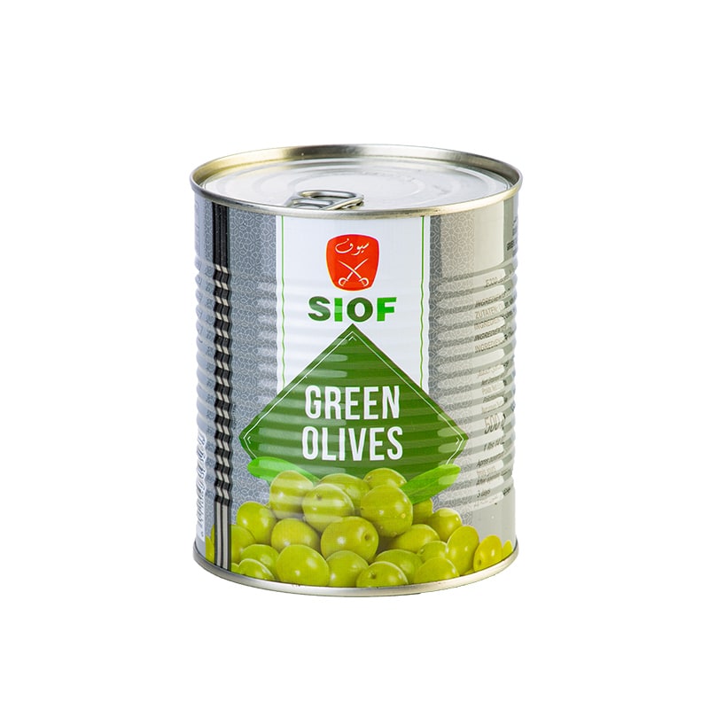 Olives vertes entières — autre conditionnement