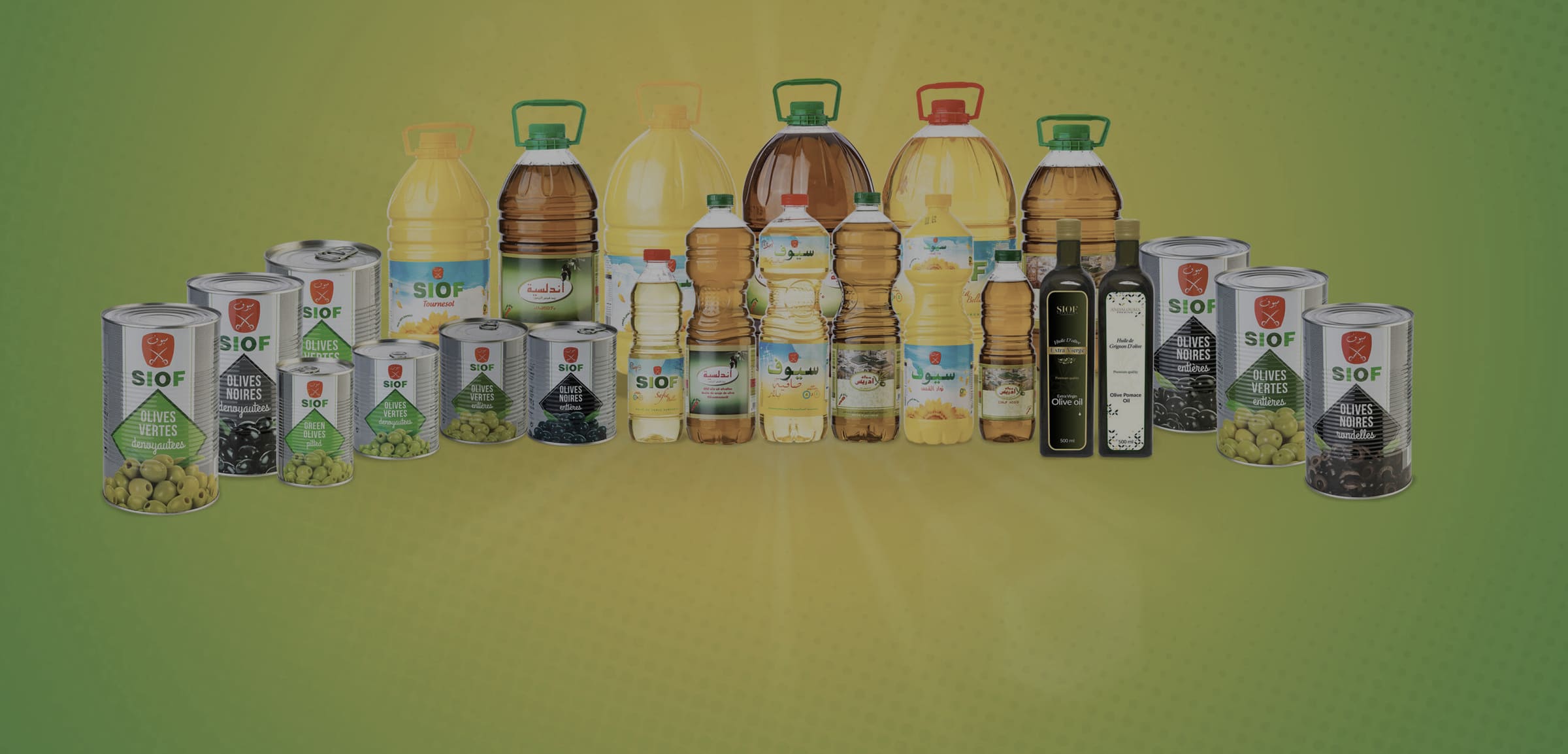 La gamme SIOF au complet